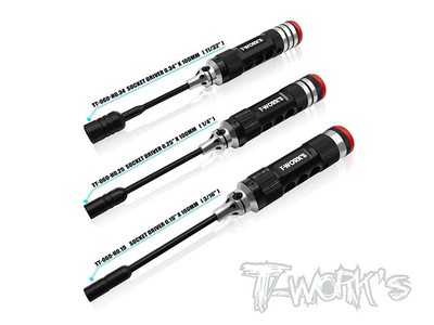 【T-Work's】TT-060-SD-I　インチサイズソケットレンチセット【3/16・1/4・ 11/32インチ】