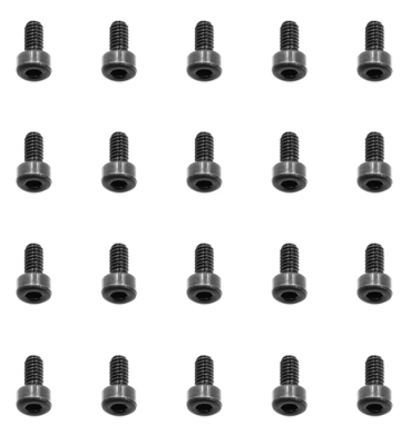【LCレーシング】LCSK16 ソケットヘッドネジ M2&times;4mm(1.5mm Hex Socket/20pcs)