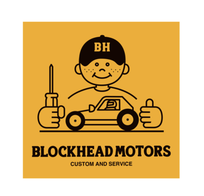 BHM896　RCボーイステッカー／イエロー