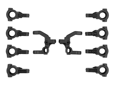 AS92576　キャスター・ステアリングブロックセット【RC10B7.1】