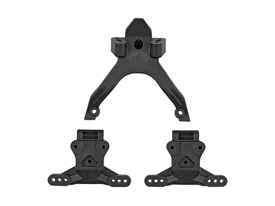 AS92586　トッププレート・ボールスタッドマウントセット【RC10B7.1】