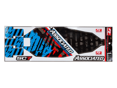 AS71235　FTシャーシプロテクトシート【RC10SC7】