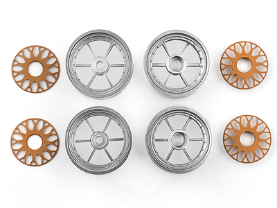 AS8827　フロント・リアホイール【RC10DS】