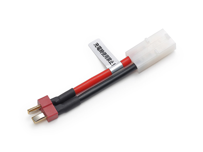 【タミヤカスタマー】18089031　LF6.6V-7.2V 変換コネクター（充電使用禁止タグ付）