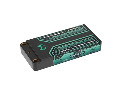 【CAYOTE】 CYE392S145 レーシングリポバッテリー 3900/145C/7.6V/30Wh/U-LCGショート