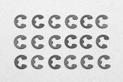 【ヨコモ】ZC-410A　2.0&phi; E クリップ (18個入)