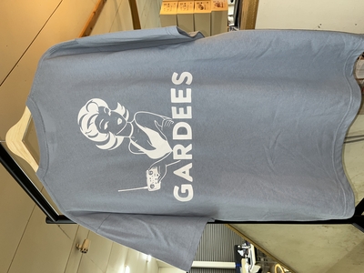 【GARDEES】2026・フロリダTシャツ　アシッドブルー/ホワイト