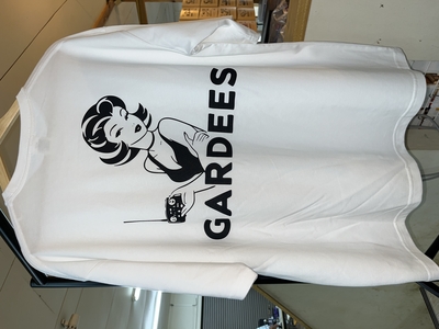 【GARDEES】2026・フロリダTシャツ　ホワイト/ブラック