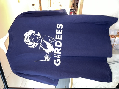 【GARDEES】2026・フロリダTシャツ　ネイビー/ホワイト