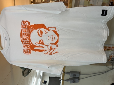 【GARDEES】2026・ニューメキシコTシャツ　ホワイト/オレンジ