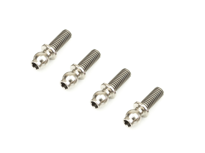TS165	4.2mmチタンボールスタッド（M3x7mm/4個）