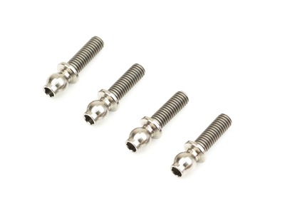 TS166	4.2mmチタンボールスタッド（M3x9mm/4個）