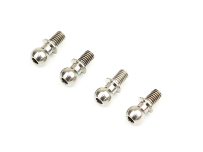 TS167	4.9mmチタンロアピボットボールスタッド（M3x4.5mm/4個）