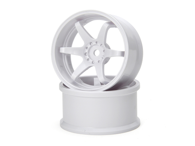 【Gフォース】GD058　N-6 Drift Wheel	6	White