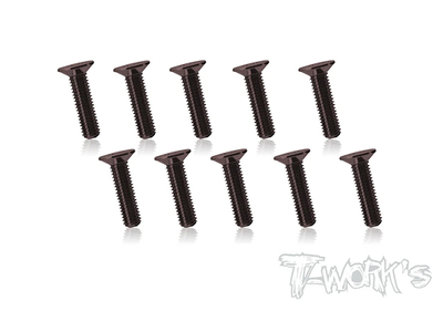 SS-312-10DC スチール製110度カウンターシンクスクリュー【3&times;12mm/10本入】
