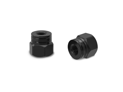【T-Work's】TE-128-F 7075アルミ製ショックブッシュ【7mm/B7.1・2個入】
