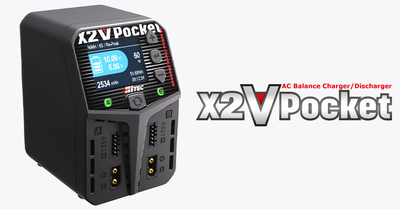 【ハイテック】44374　ACバランス充・放電器　X2 V ポケット