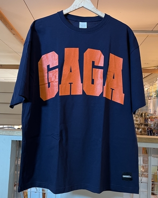 【GARDEES】2026・ニューヨークTシャツ　ネイビーボディ/オレンジプリント