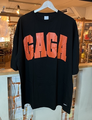 【GARDEES】2026・ニューヨークTシャツ　ブラックボディ/オレンジプリント