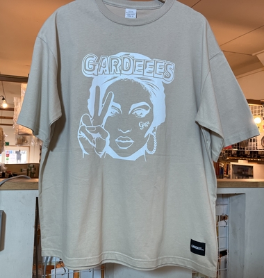 【GARDEES】2026・ニューメキシコTシャツ　サンドベージュ/ホワイト