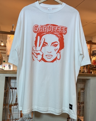 【GARDEES】2026・ニューメキシコTシャツ　ホワイト/オレンジ