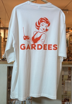 【GARDEES】2026・フロリダTシャツ　ホワイト/オレンジ