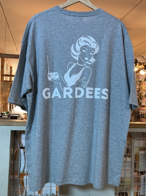 【GARDEES】2026・フロリダTシャツ　ミックスグレー/ホワイト