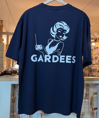 【GARDEES】2026・フロリダTシャツ　ネイビー/ホワイト