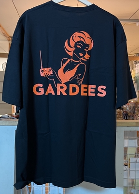 【GARDEES】2026・フロリダTシャツ　ブラック/オレンジ