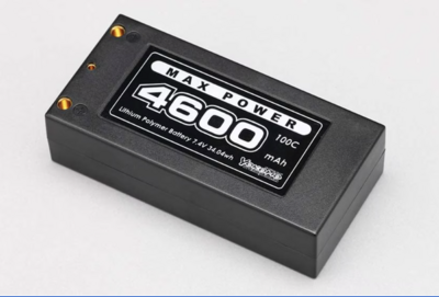 【ヨコモ】YB-V246BB  Li-po 4600mAh/7.4V ショートサイズ バッテリー
