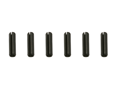 AS6375	1/4インチアクスルロールピン【RC10/&phi;0.1インチx3/8インチ/6本入】