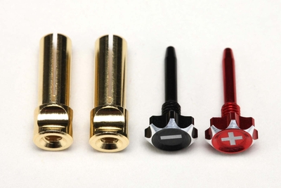 【ヨコモ】RP-124-5　レーシングパフォーマー クイックロック コネクター&Phi;5mm
