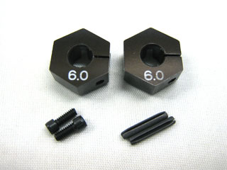 【ヨコモ】Z2-011R6A 【YZ-2/4】 6mm リヤ ホイルハブ