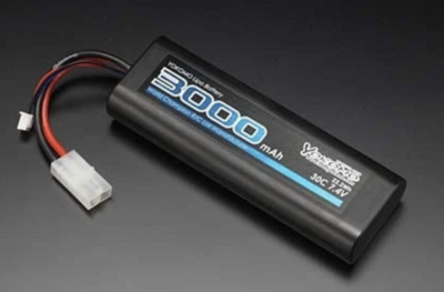 【ヨコモ】YB-L300C  Lipo 30C 7.4V 3000mAh バッテリー ストレート