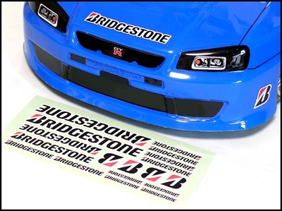 【シェブロンモデルズ】STS026　ブリヂストン ボディ・ステッカー