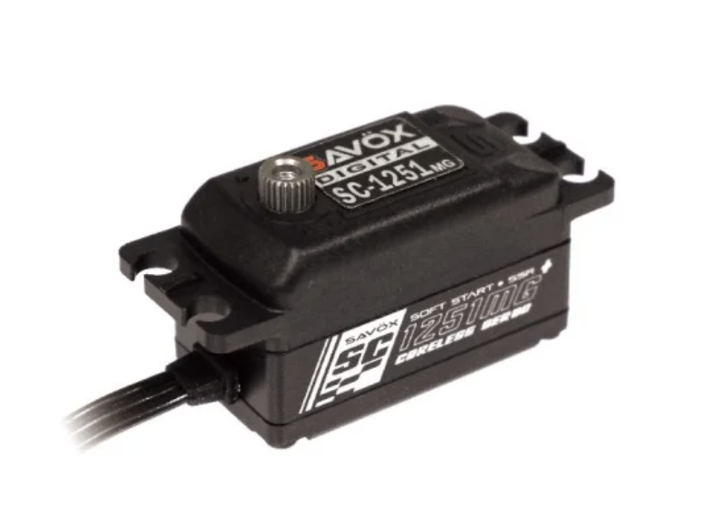 サボックス ロープロデジタルサーボ SC-1252MG 中古品 | SAVOX SC-1252MG PLUS 超高速・コアレス デジタルサーボ | ラジコン・ドローン 通販