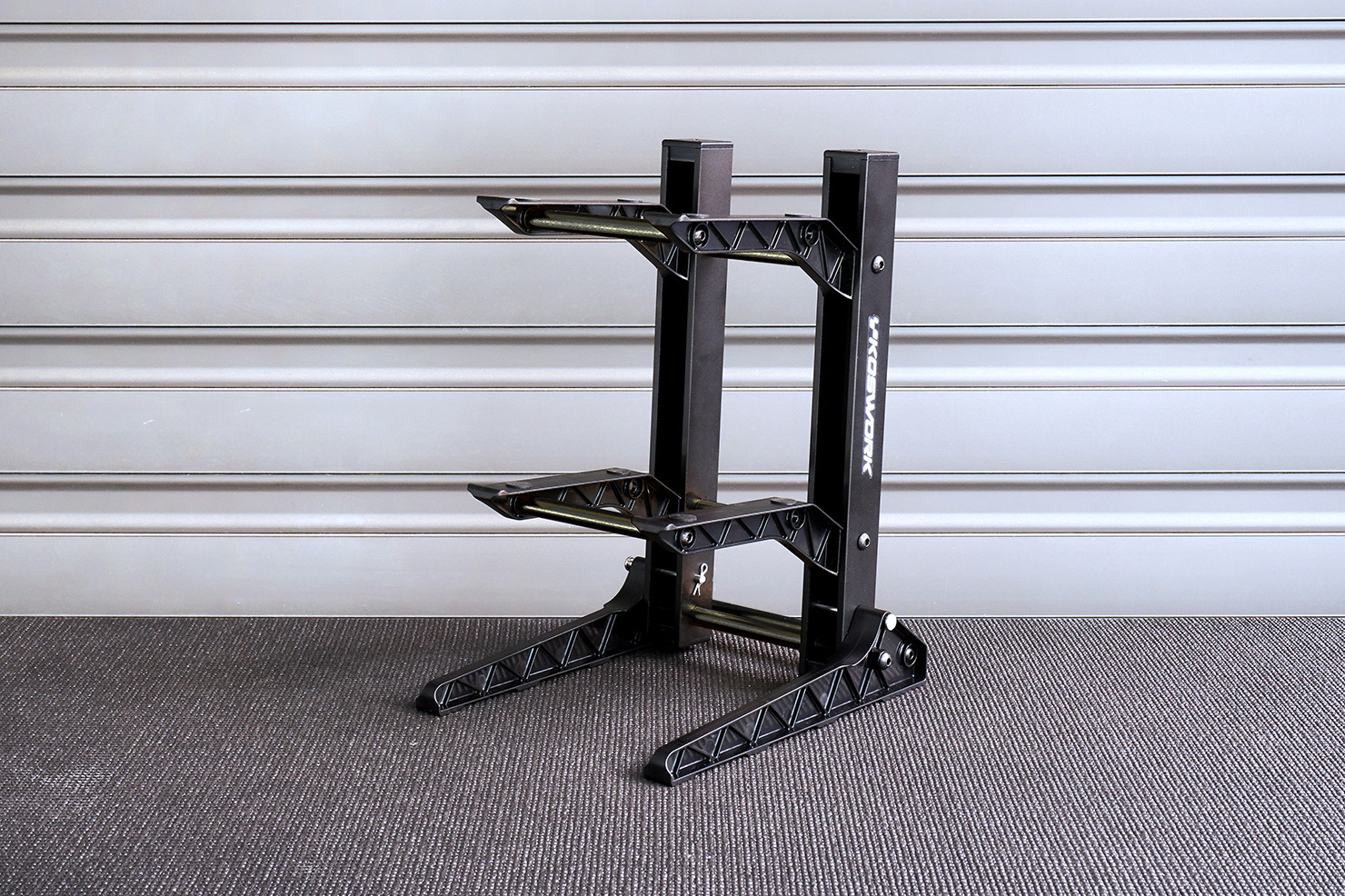 KOSWORK】KOS50747 ピットディスプレイスタンド (2段)325mm高