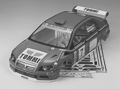 タミヤ】SP.927 ランサーEvo.VII WRC スペアボディ | GAGA
