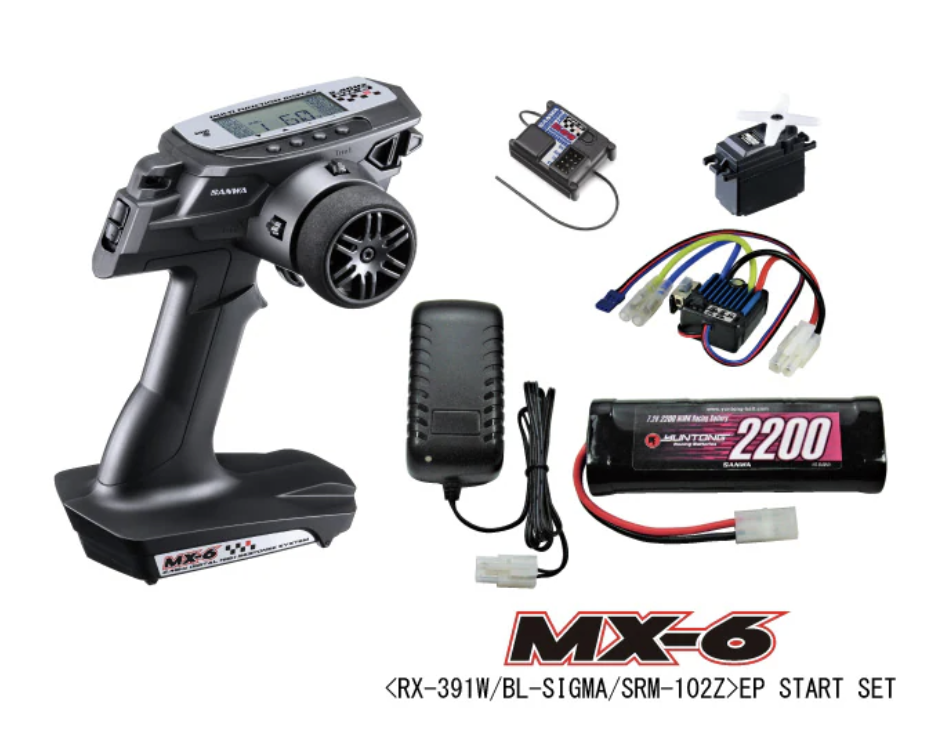 Amazon.co.jp: タミヤ TT-02&サンワMX-6セット : おもちゃ - ホビー 