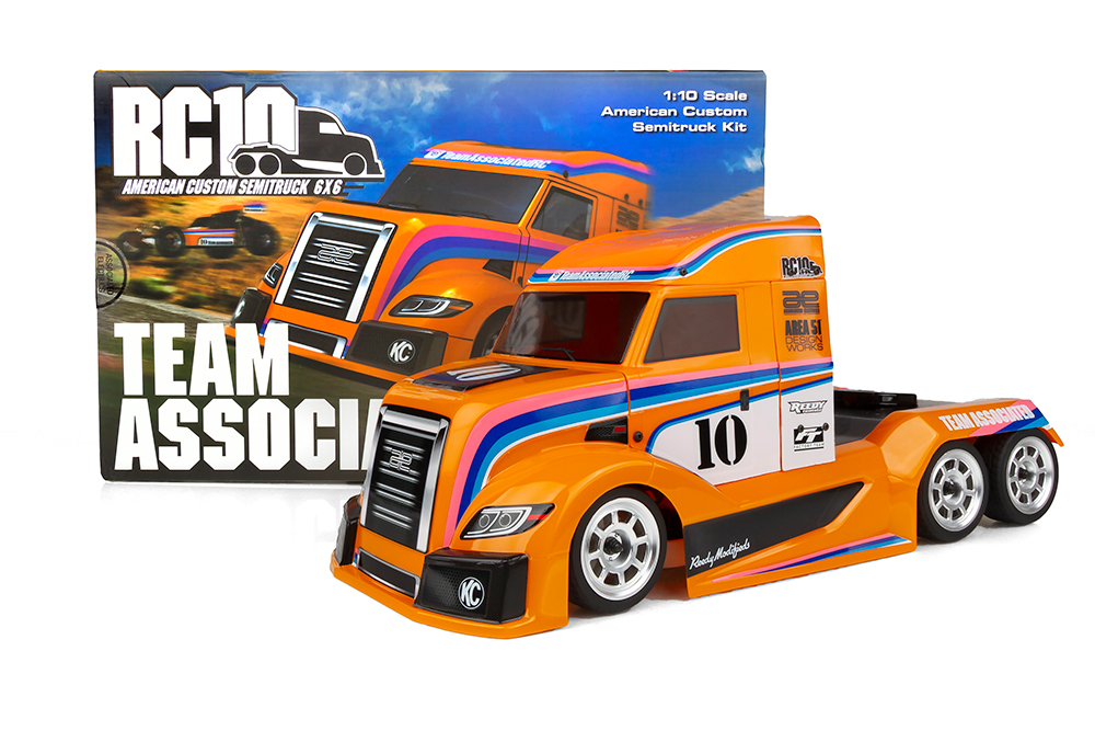 アソシエイテッド】AS30139 RC10 American Custom Semitruck 6X6