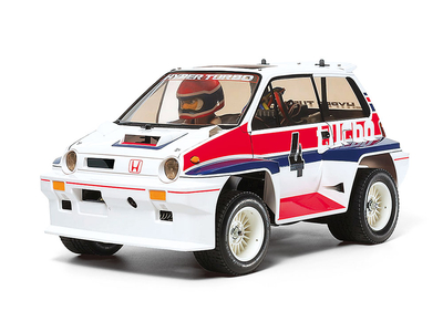 【タミヤ】1/10RC Honda シティターボ （WR-02Cシャーシ）