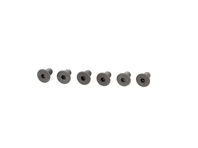 B022505 M2.5x5mmフラットヘッドスクリュー（6個）