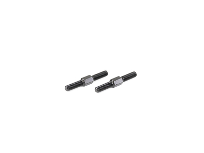 TS064 アルミターンバックル M3x25mm（ブラック/2個）