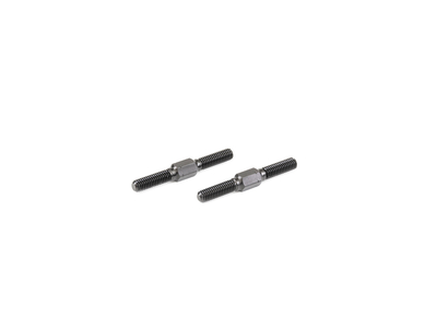 TS065 アルミターンバックル M3x27mm（ブラック/2個）