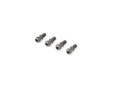 TS074 4.9mm ロアピボットボールスタッド（M3x5mm/4個）