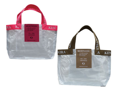 クリアトートバッグ