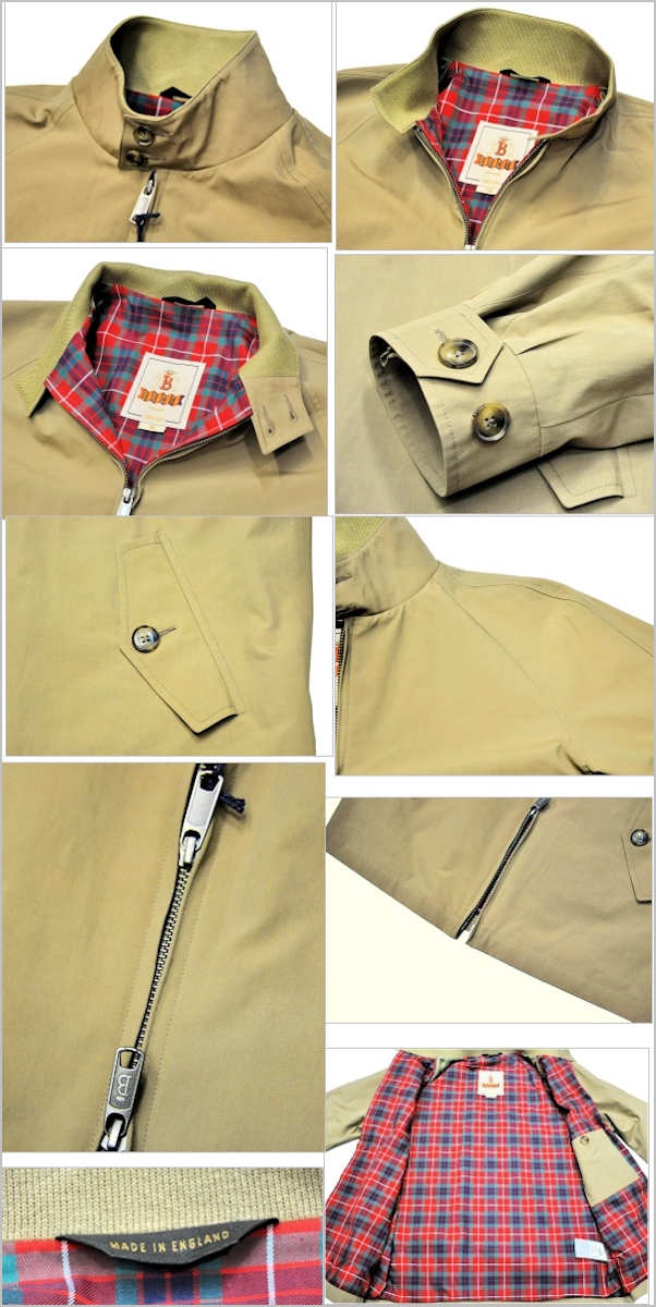Baracuta バラクータ G4 Classic Made In England 上野アメ横リトルトレジャー本店