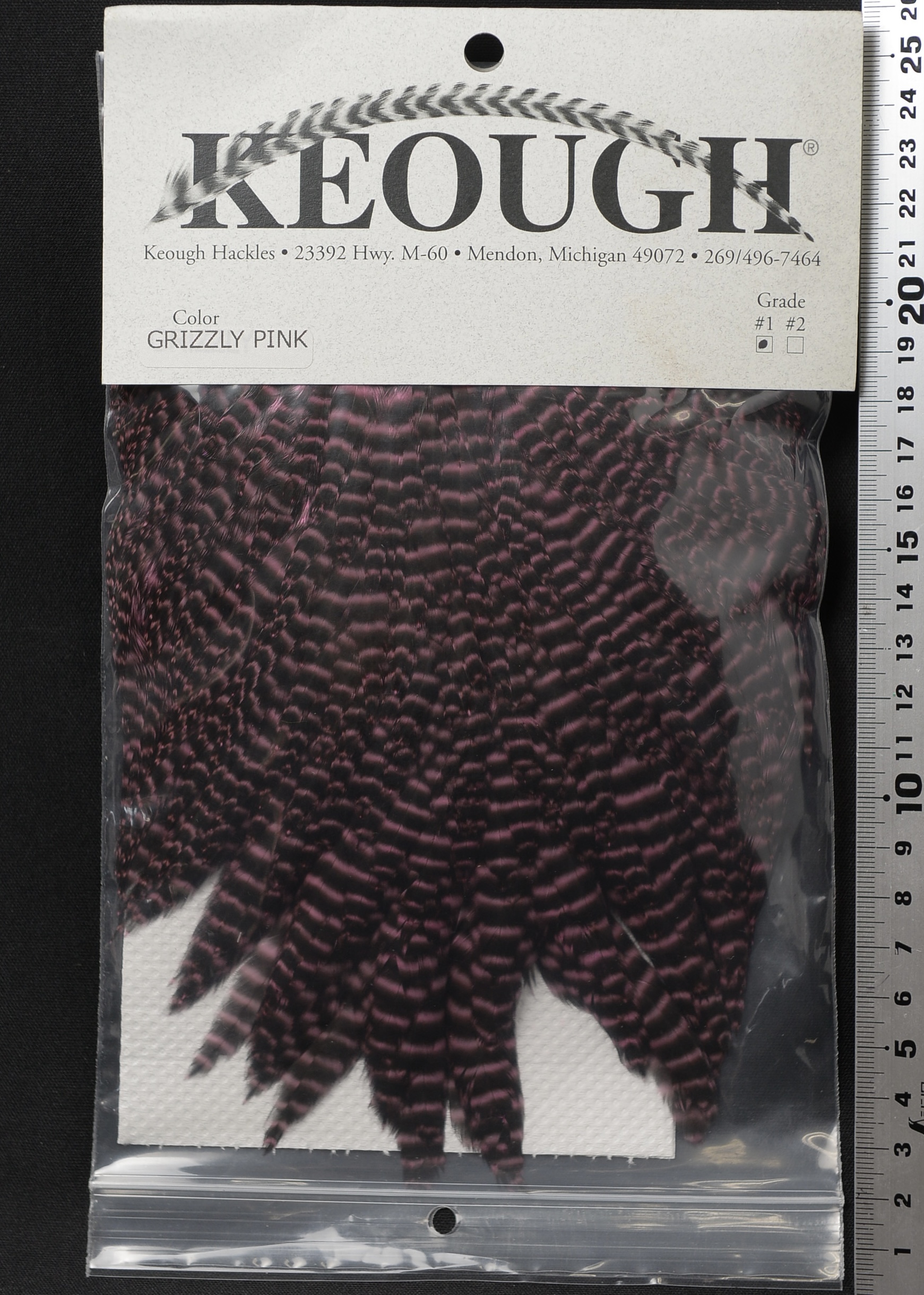 キーオ｜フライマテリアル｜ヘンサドル#1｜グリズリーピンク | K