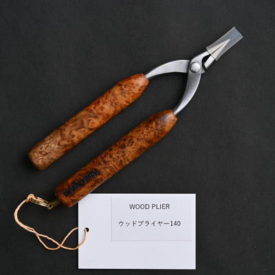 【会員5％OFF】ワイズカスタム｜プライヤー｜ウッドプライヤー140　【花梨】（12311）