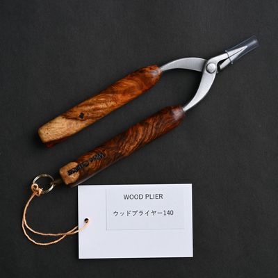 【会員5％OFF】ワイズカスタム｜プライヤー｜ウッドプライヤー140　【花梨】（12327）